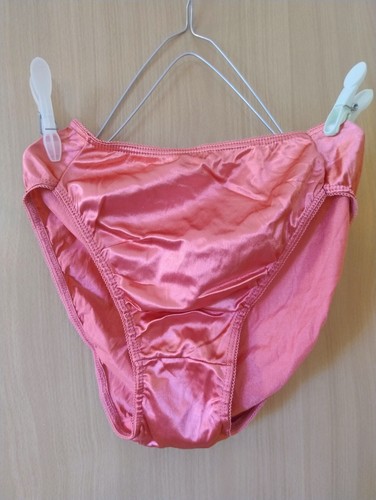 Damenslip satin cut - satin, hi-cut