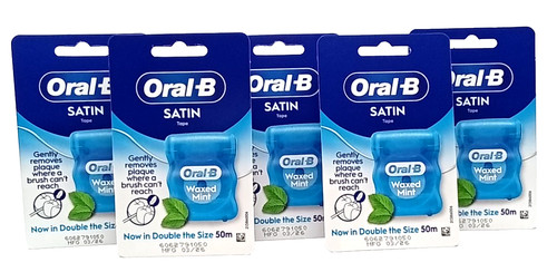 Oral satintape zahnseide - 5x, oral-b