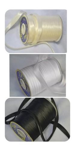 Schrägband satin gefalzt - satin,
