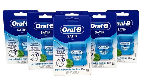 Oral satintape zahnseide - 6x,