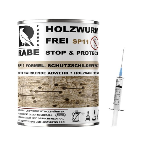 Holzwurm frei effektiver - frei,