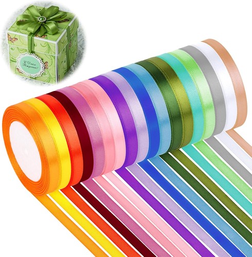 Geschenkband satin 10mm 22m - geschenkband,