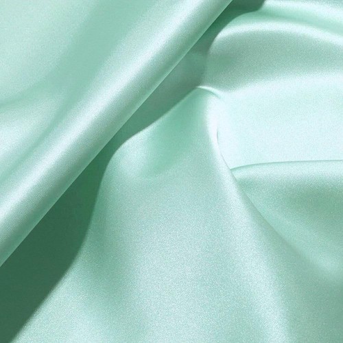 Mint satin stoff mit - satin,