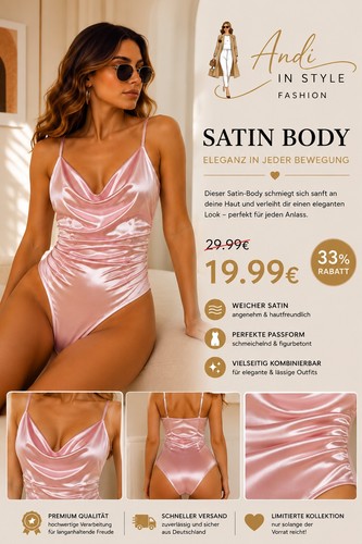 Premium damen satin - damen,
