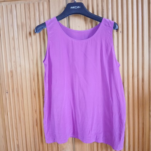 Satin seide shirt top bluse - seide,