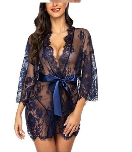 Satin nachthemd tanga - nachthemd,